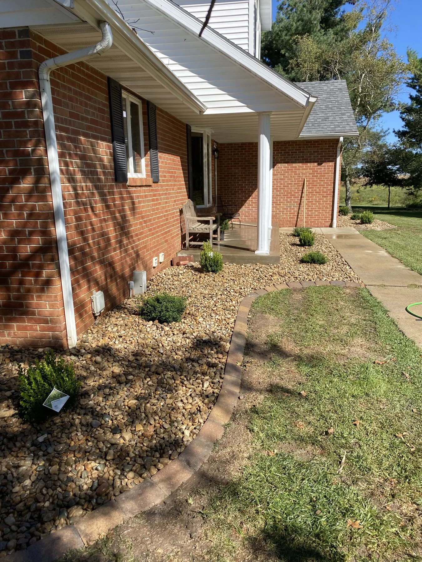 Landscaping and planting bed work by Main Street Lawn & Landscape in Illinois