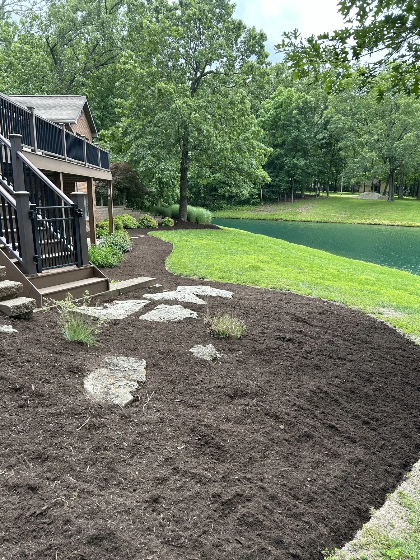 Paver patio and hardscape work by Main Street Lawn & Landscape in Illinois