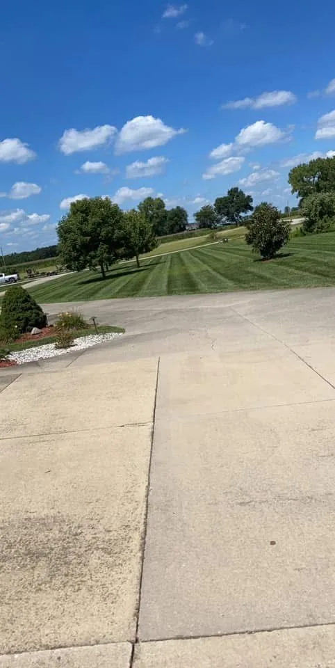 Paver patio and hardscape work by Main Street Lawn & Landscape in Illinois